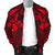 Tonga Polynesian Men's Bomber Jacket - Tonga Red Seal with Polynesian tattoo - Polynesian Pride