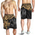 Tonga Polynesian Shorts (Men) - Golden Turtle - Polynesian Pride