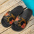 Cook Islands Slide Sandals - Gold Plumeria - Polynesian Pride