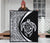 Hawaii Turtle Map Polynesian Premium Quilt - White - Circle Style - Polynesian Pride