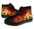 Hawaii High Top Shoes - Tribal Tuna Fish - Polynesian Pride