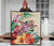 Hawaii Tropical Hibiscus Plumeria Turtle Beige Premium Quilt - Polynesian Pride