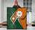 Marshall Islands Premium Quilt - Kwajalein Atoll Marshall Islands Flag with Polynesian Patterns - Polynesian Pride