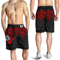 American Samoa Polynesian Men's Shorts - Whale Tail - Polynesian Pride