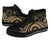 Cook Islands High Top Canvas Shoe - Gold Tentacle Turtle - Polynesian Pride