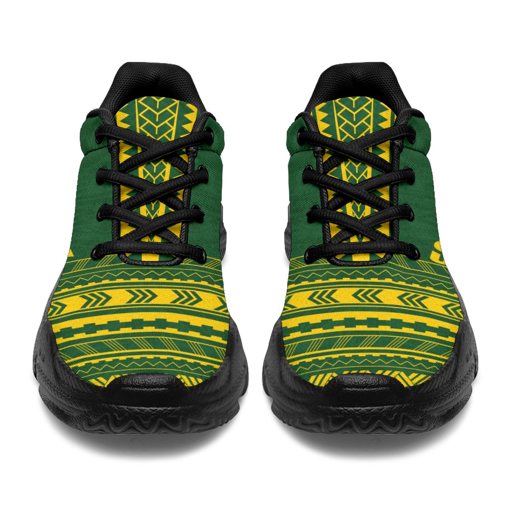 Society Islands Chunky Sneakers - Polynesian Chief Flag Version - Polynesian Pride