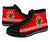 American Samoa High Top Shoes - Nu'uuli Manulele Tausala - Polynesian Pride