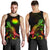 Nauru Polynesian Men Tank Top - Turtle With Blooming Hibiscus Reggae - Polynesian Pride