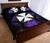 Wallis And Futuna Polynesian Quilt Bed Set Hibiscus Purple - Polynesian Pride