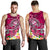 Guam Custom Personalised Men's Tank Top - Turtle Plumeria (Pink) - Polynesian Pride