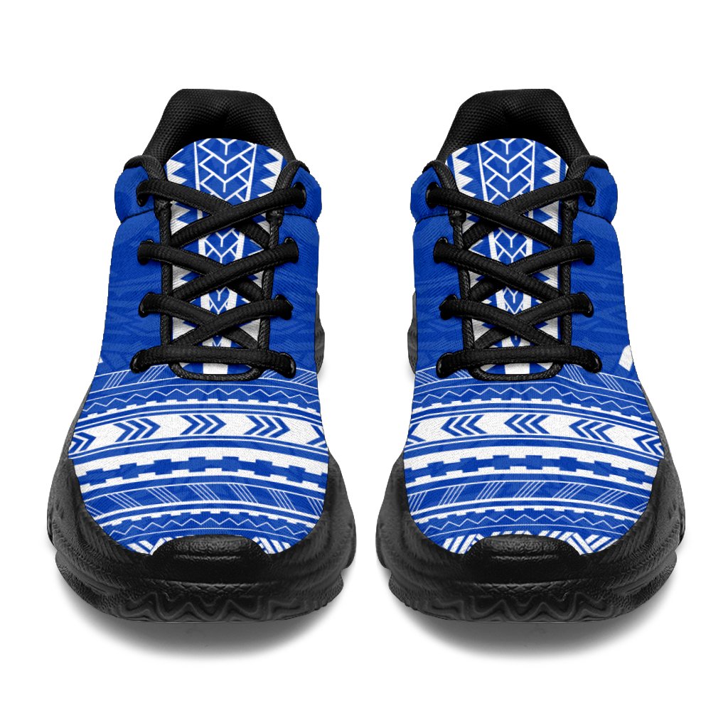 Pohnpei Chunky Sneakers - Polynesian Chief Flag Version - Polynesian Pride