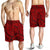 Polynesian Maori Lauhala Red Men's Short - Polynesian Pride