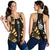 New Caledonia Women Racerback Tank - Polynesian Tattoo Gold - Polynesian Pride