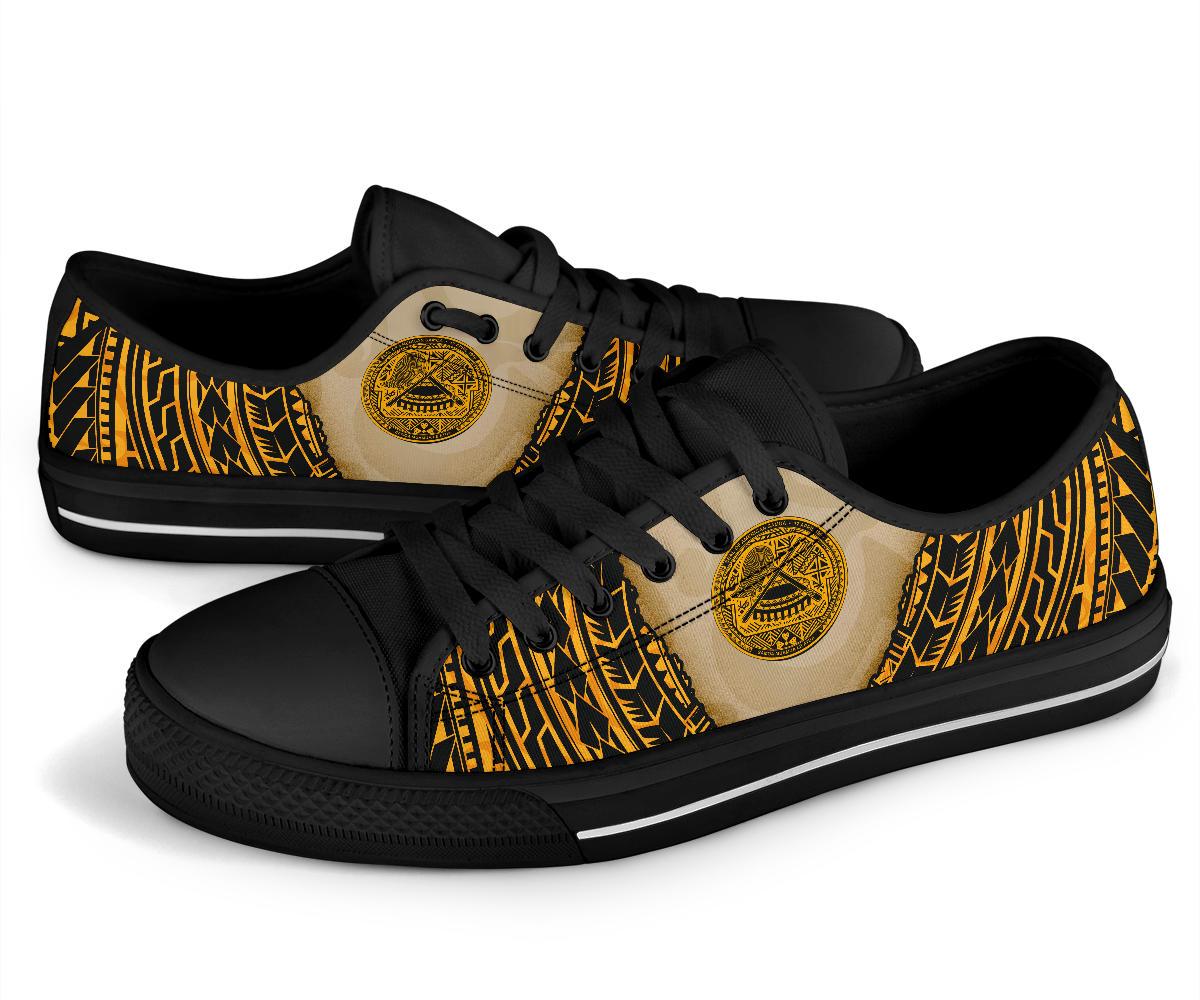 American Samoa Low Top Shoe - Polynesian Wild Style - Polynesian Pride
