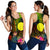 Palau Polynesian Personalised Women's Racerback Tank - Hibiscus and Banana Leaves - Polynesian Pride