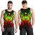 French Polynesia Polynesian Men Tank Top Map Reggae - Polynesian Pride