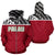 Palau All Over Zip up Hoodie Polynesian Red Version Unisex White - Polynesian Pride