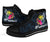 Hawaii Polynesian High Top Shoes - Tropical Flower - Polynesian Pride