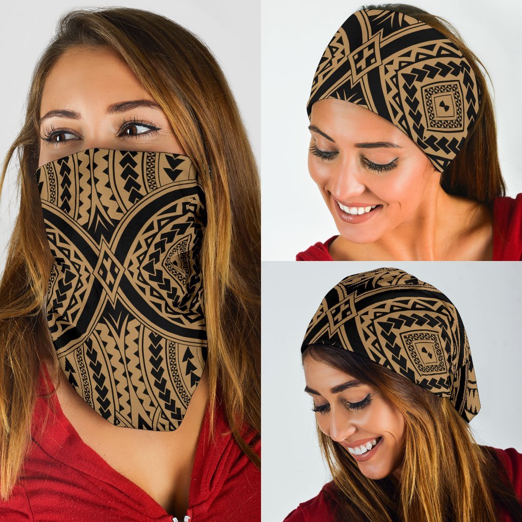 Polynesian Tradition Gold Bandana 3 - Pack - Polynesian Pride