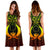 Polynesian Pohnpei Midi Dress - Reggae Vintage Polynesian Patterns - Polynesian Pride