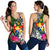 Tonga Women Racerback Tank - Turtle Plumeria Banana Leaf - Polynesian Pride