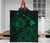 Hawaii Sea Turtle Is Swimming Toward Premium Quilt Green - Polynesian Pride