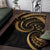 New Zealand Maori Mangopare Area Rug Polynesian - Gold - Polynesian Pride