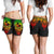 Tonga Polynesian Women's Short - Tattoo Pattern With Seal Reggae Reggae - Polynesian Pride