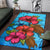 Ocean Turtle Hibiscus Area Rug - Polynesian Pride