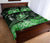 Hawaii Polynesian Turtle Waves Hibiscus Quilt Bed Set - Erik Style - AH - Green - Polynesian Pride