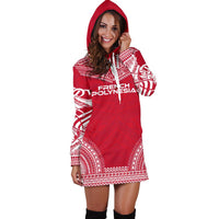 French Polynesia Women's Hoodie Dress - Polynesian Flag Chief - Polynesian Pride