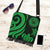 American Samoa Boho Handbag - Green Tentacle Turtle - Polynesian Pride