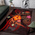 Federated States of Micronesia Polynesian Personalised Area Rug - Legend of FSM (Red) - Polynesian Pride