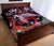 (Personalised) Hawaii Turtle Couple Valentine's Hibiscus Plumeria Quilt Bed Set - Valentine Style - AH - Polynesian Pride