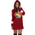 Tonga Hoodie Dress - Tonga Flag Coat Of Arms Special - Polynesian Pride