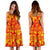 Hawaiian Women's Dress - Hibiscus Tropical Leaves Yellow - Polynesian Pride