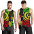 Cook Islands Men's Tank Top - Reggae Tentacle Turtle - Polynesian Pride