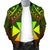 Polynesian Wallis and Futuna Men's Bomber Jacket - Reggae Vintage Polynesian Patterns - Polynesian Pride