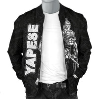 Yap Polynesian Men's Bomber Jacket - Micronesia Yapese Warrior - Polynesian Pride