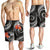 Tonga Polynesian Men Shorts - White Plumeria - Polynesian Pride