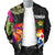 Tonga Men's Bomber Jacket - Polynesian Hibiscus Pattern - Polynesian Pride