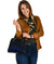 Personalised - Hawaii Royal Hibiscus Polynesian Tribal Shoulder Handbag Blue AH - Polynesian Pride