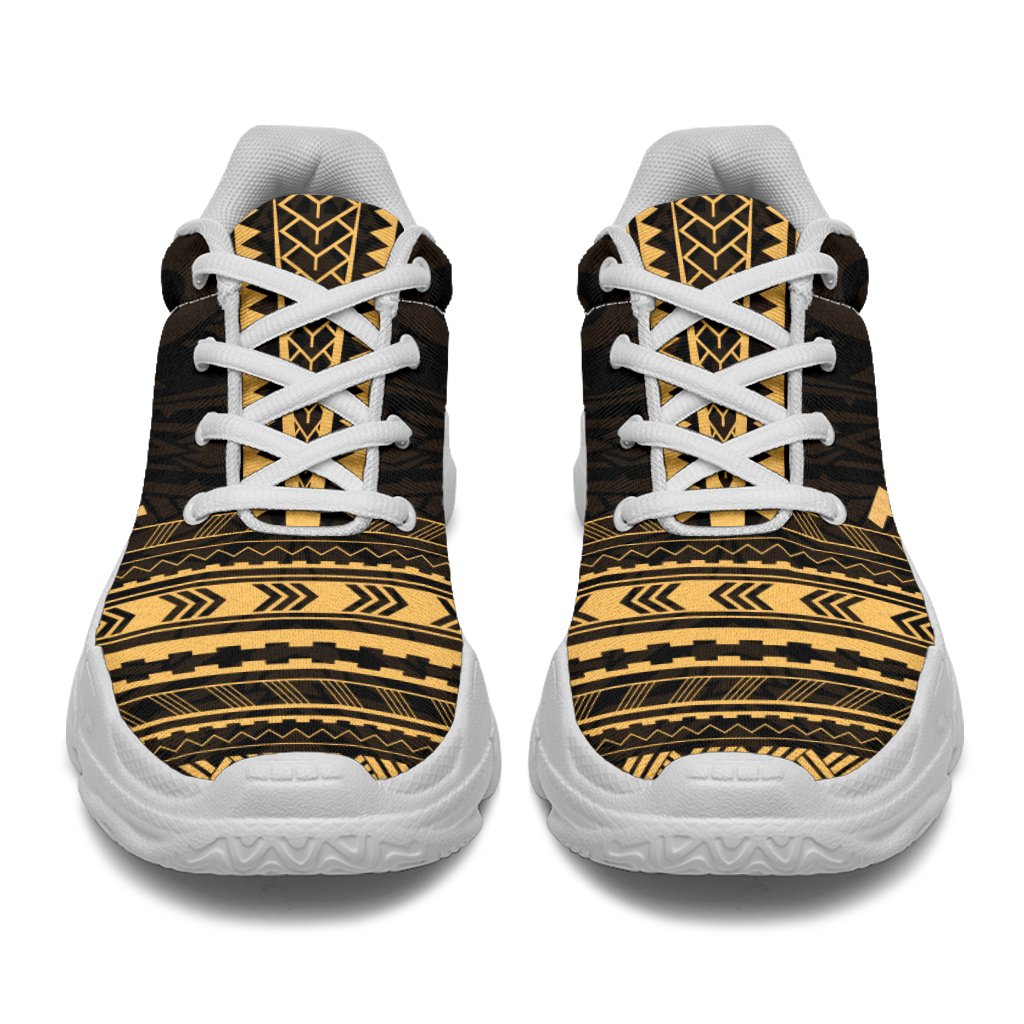 Tokelau Chunky Sneakers - Polynesian Chief Gold Version - Polynesian Pride