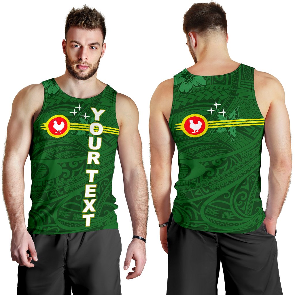 American Samoa Custom Personalised Men's Tank Top Manu'a Island Group Green - Polynesian Pride