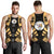 Niue Men Tank Top - Polynesian Tattoo Gold - Polynesian Pride