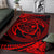 Hawaiian Kanaka Honu Hibiscus Tornado Polynesian Area Rug AH - Polynesian Pride