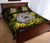 American samoa Bed Quilt Set Ylang Ylang Flowers - Polynesian Pride