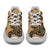 Polynesian Turtle Palm And Sea Pebbles Gold Chunky Sneakers - Polynesian Pride