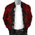 Guam Men Bomber Jackets - Polynesian Tattoo Red - Polynesian Pride