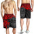 Guam Polynesian Men's Shorts - Red Turtle - Polynesian Pride